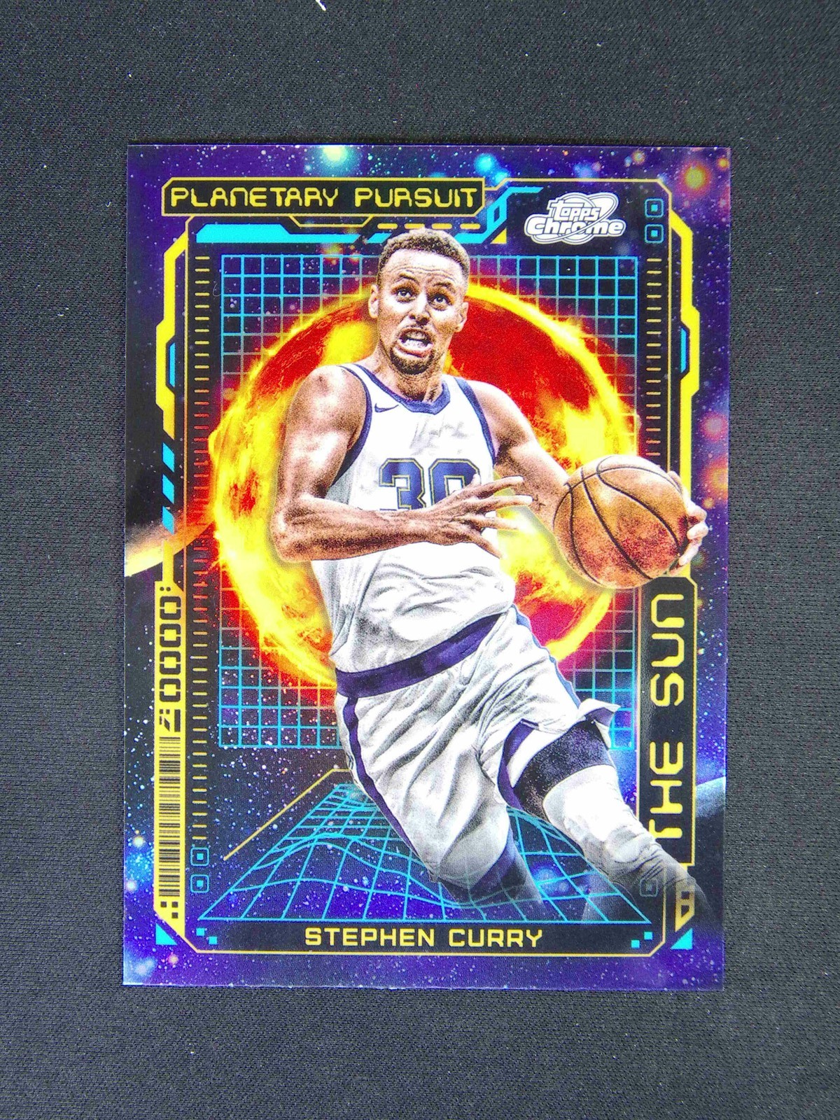 2023-24 Topps Cosmic Chrome Planetary Pursuit Sun Stephen Curry