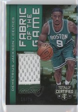 2016-17 Panini Totally Certified Camo 10/25 Demetrius Jackson #16 4v2