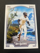 2025 Topps X Bob Ross the Joy of Baseball - Riley Greene #38