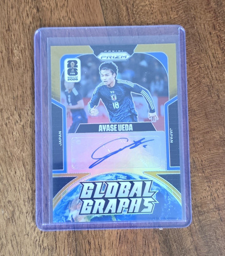 2026 Panini Prizm FIFA World Cup Ayase Gold Auto 10/10 Bookend Japan