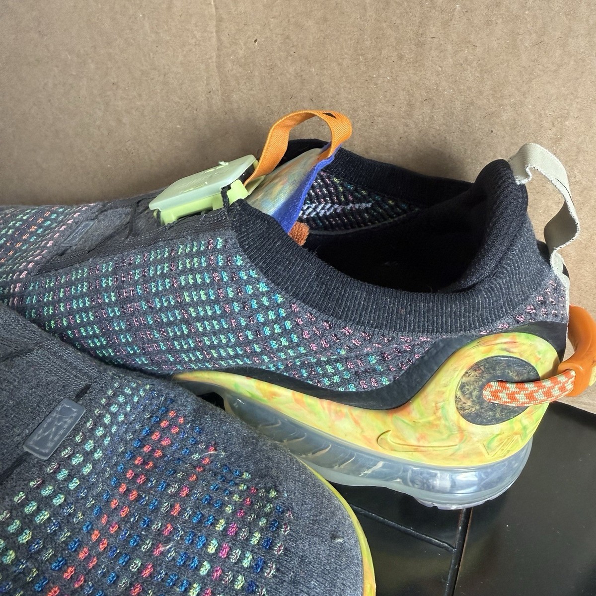 Nike Air VaporMax 2020 Flyknit CJ6740-003 Multicolor Black Men's