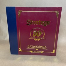 Complete STRATEGO 50TH ANNIVERSARY EDITION CLASSIC GAME BATTLEFIELD STRATEGY