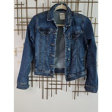 XL Girls Old Navy Medium Blue Washed Denim Ja...