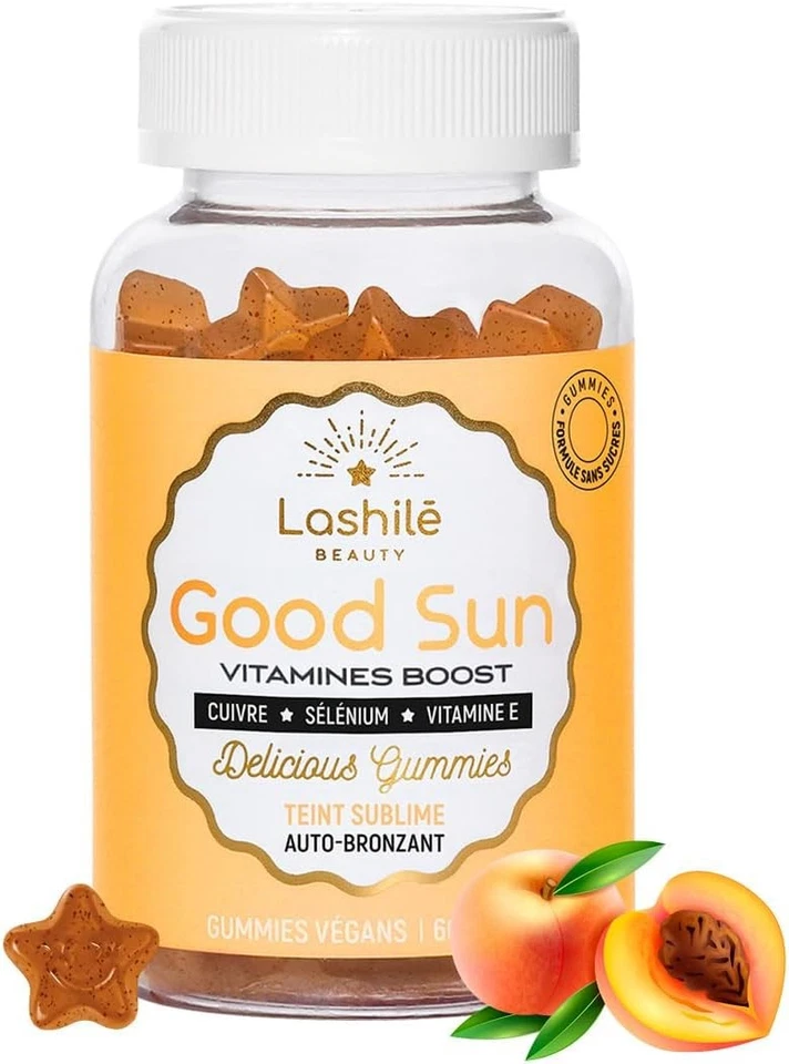 Lashilé Beauty - Good Sun - Autobronzant et Préparateur Solaire complement alim