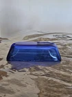 Vintage Cobalt Anchor Hocking Glass Butter Dish Top Only REPLACEMENT