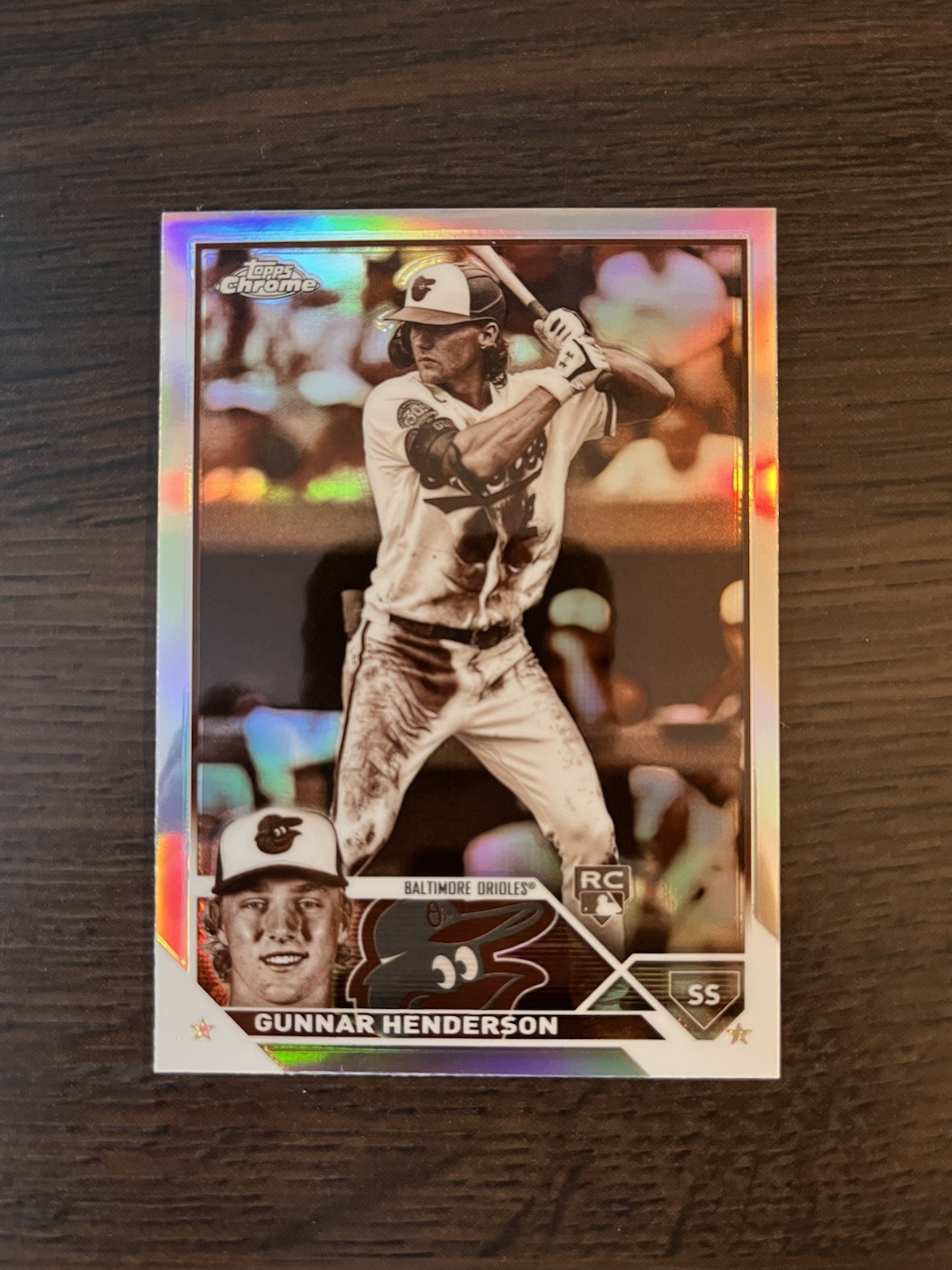 2023 Topps Chrome - Gunnar Henderson #2 Sepia Refractor (RC)