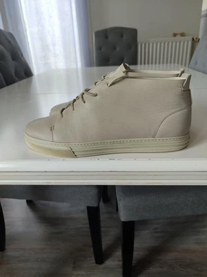BASKETS GUCCI HIGHTOP BEIGE FONCE 342045 - Photo 1/4