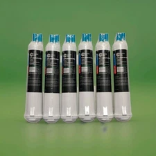 (6) Pack Crystala Filter CF-004 Refrigerator Replaces EDR3RXD1 4396841 4396710