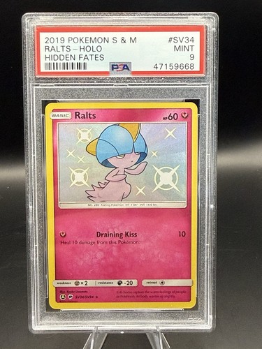 Ralts graded PSA 9 for sale on eBay
