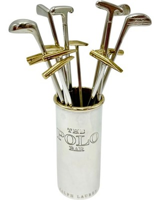 The Polo Bar Ralph Lauren Equestrian Polo Golf Cocktail Picks