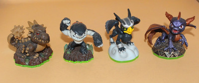 4 x Skylander Spyros Adventure Characters PS4 PS3 XBOX 360 WII-U 3DS PC Figur