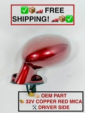 2006-2015 Mazda Mx-5 Miata Left Driver Mirror Copper Red 32v Ne51-69-180