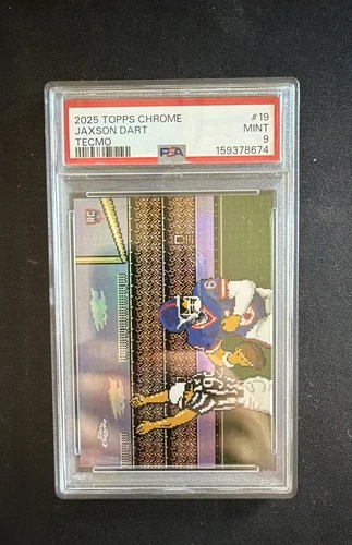 2025 Topps Chrome Jaxson Dart Base (PSA 9)