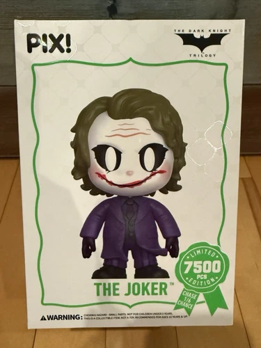 Thrilljoy Pix DC Batman The Dark Knight Joker Common Vinyl Figure /7500 DMGBOX