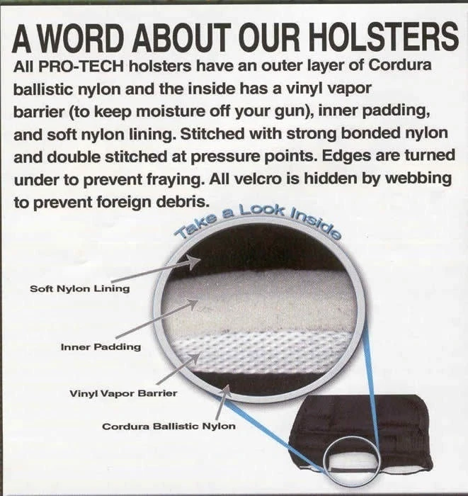 Concealed Ankle Holster For Smith and Wesson Bodyguard 380 With LASER - Image 3 of 4