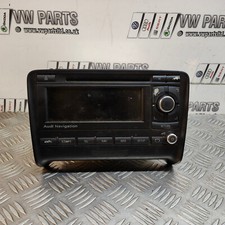 AUDI TT NAVIGATION CAR STEREO HEAD UNIT 8J0035192K 2007-2012 NO CODE