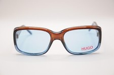 HUGO BOSS HG 15833 RECTANGULAR SUNGLASSES BROWN/CLEAR 56-19-135 NEW