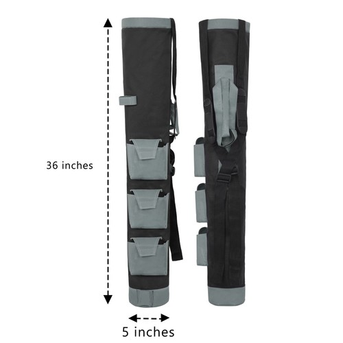 Pencil Golf Club Ball Bags Three Pockets H-36 Inch D-5 Light Weight Equipment - Picture 22 of 35