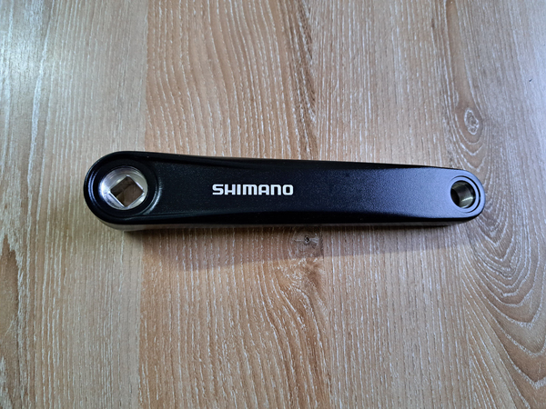 Shimano Kurbelarm Links 175 Mm FC-MT100 Schwarz Alu 4 Kant Aufnahme Y1WP03100-image