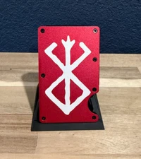 Berserk Mark of Sacrifice Custom Engraved RFID EDC Slim Metal Aluminum Wallet