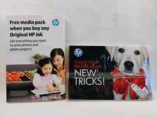 HP Photo Card Pack 10 Sheets Advanced Photo 5x7 Paper w/ 10 Envelopes -SF790A