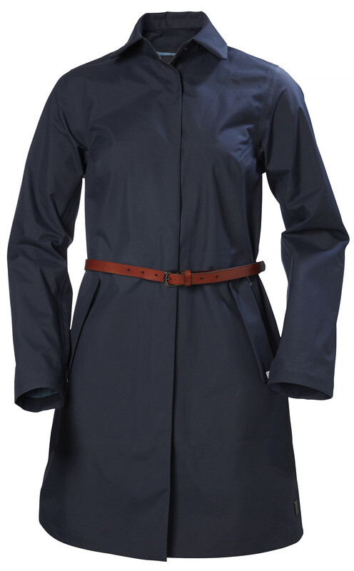 BNWT RRP £470 Helly Hansen Embla Navy Waterproof Dress Coat Jacket