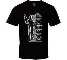 Robocop Movie 80S Police Black T Shirt