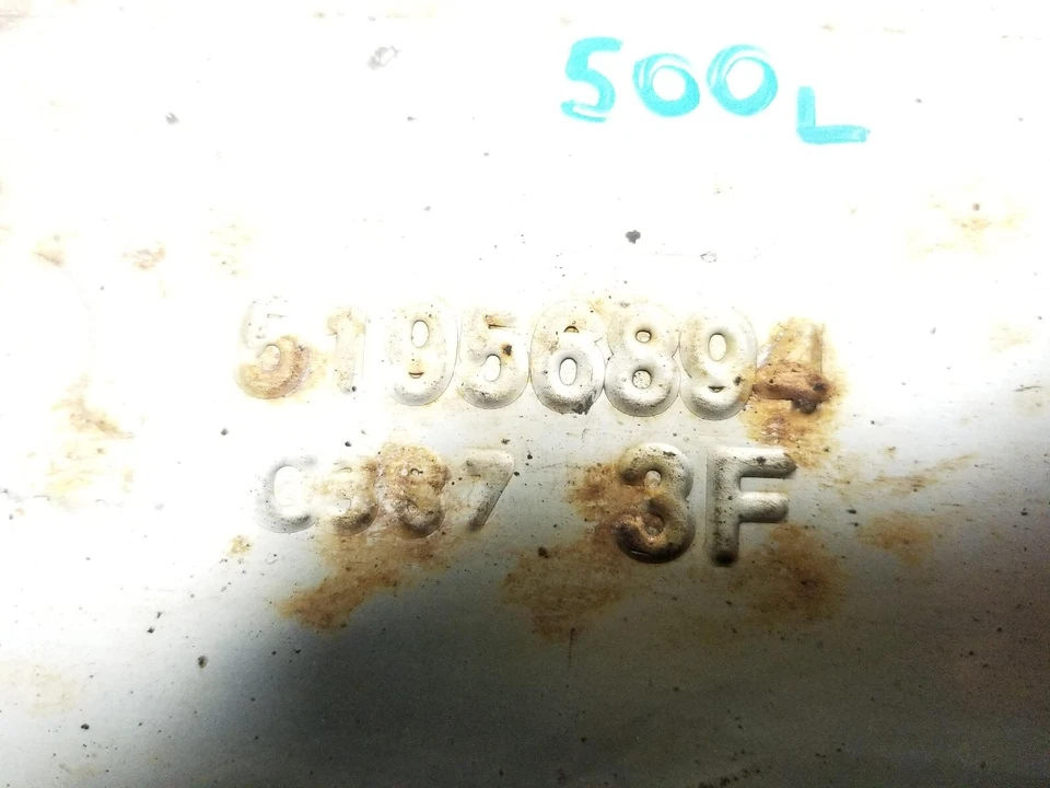 14 15 16 17 FIAT 500L 1.4L SILENCIADOR INFERIOR DELANTERO ESCAPE ABAJO OEM Foto 4 de 4