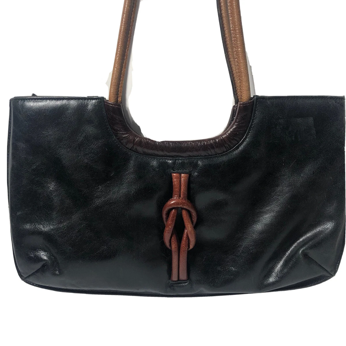 Louis Feraud vintage leather bag.