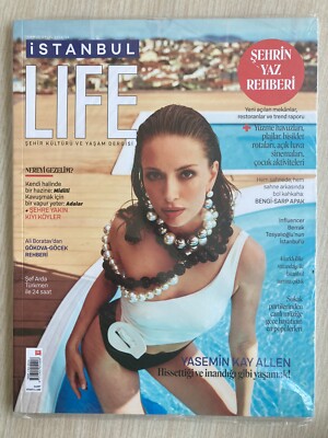 İstanbul Life July August 2024 Yasemin Key Allen / Fast Shipping Worldwide