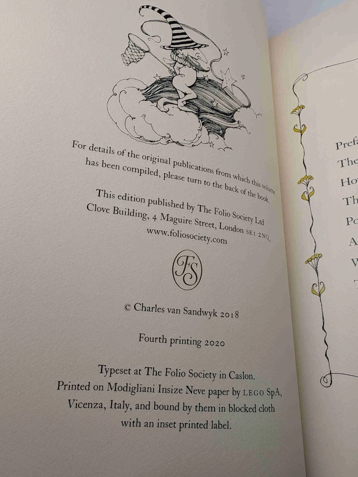 How To See Fairies - Charles Van Sandwyk - SIGNED Folio Society Edition - Image 3 of 4