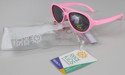 Real Kids Sky Aviator Kindersonnenbrille Flexible Passform Größe 7+ Rosa SS3-13Q