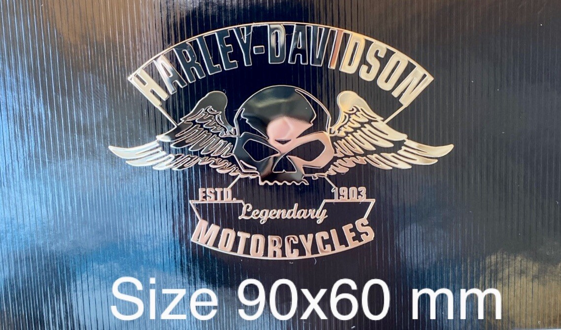 Sticker Harley Davidson LOGO Tank Pegatina Biker MOTO autocollant
