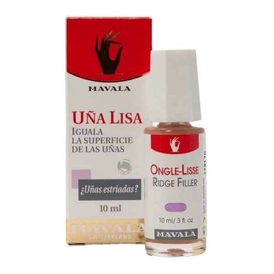Mavala Uña Lisa 10ml. Iguala Y Alisa La Superficie De La Uña.