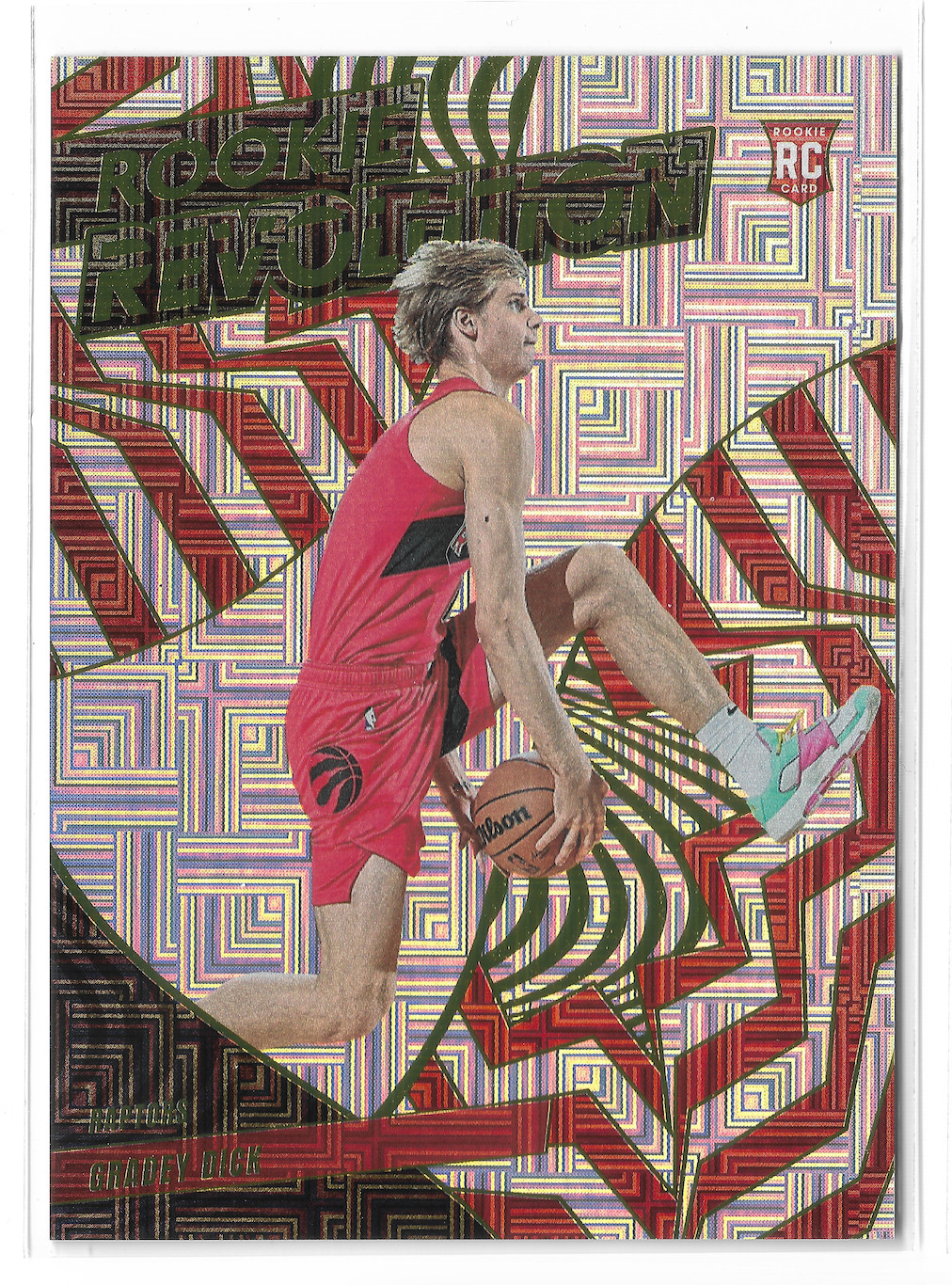 2023-24 Revolution Rookie Revolution Levels #3 Gradey Dick RC Rookie Raptors