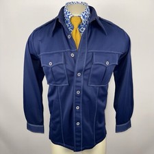 Envoy Leisure Suit Jacket Disco Blazer Vtg 60s 70s Coat Rockabilly Mens Medium