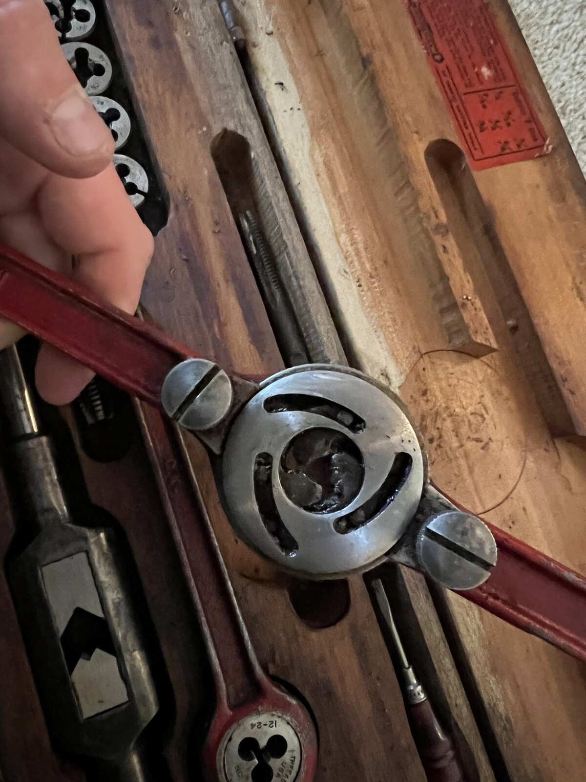 vintage greenfield tap and die set eBay