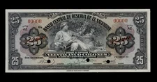 El Salvador P79vs3, Specimen Banknote.