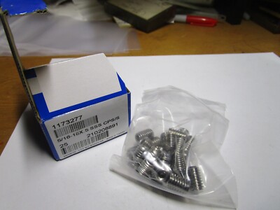5/16''-18 x 1/2'' Hex Cup Point Grade 18-8 Stainless Steel Socket Set Screw QTY 25