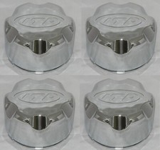 4 Cap Deal Itp Chrome Plastic Snap In Wheel Rim Center Caps P156bx 4x156