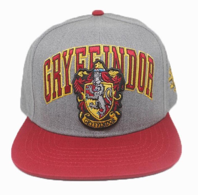 Harry Potter Gryffindor Logo Adjustable Baseball Cap Hip Hop Snapback