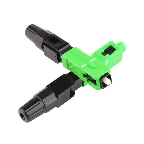 10pcs Ftth Embedded Quick Assembly Connector SC/APC Covered Wire Connector CATV - 第 2/5 張圖片