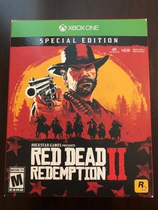 Red Dead Redemption 2 Special Edition Xbox One Includes Preorder Bonus Code Ebay