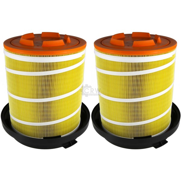 2X Mahle / Knecht Luftfilter LX 3480 KIT Air Filter-image