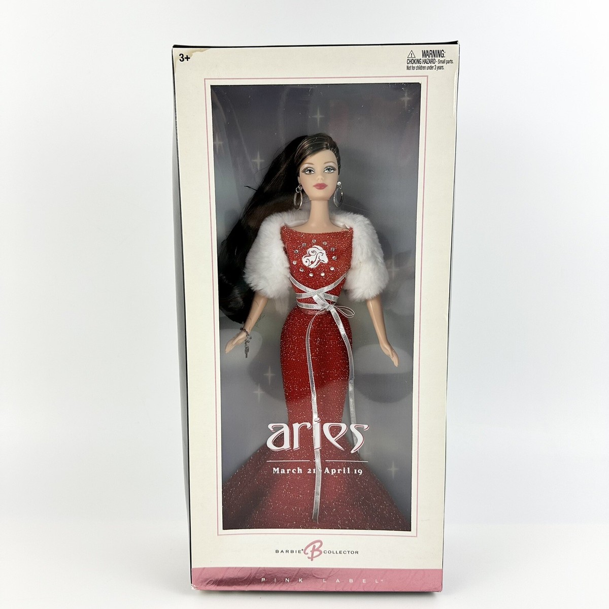 Barbie 2004 Zodiac Sign Aries March 21-April 19 Pink Label Mattel