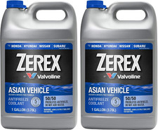 2PK ZEREX Coolant / Antifreeze for Honda Acura Civic Accord Prelude Odyssey CR-V