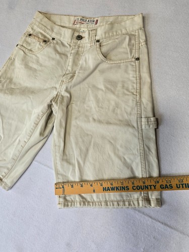 U.S. Polo Assn Size 14 Since 1890 Carpenter Denim Shorts Boys - Picture 6 of 8