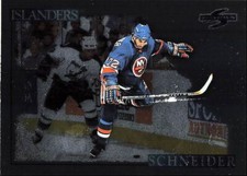 1995-96 Score Mathieu Schneider New York Islanders #206 Black Ice