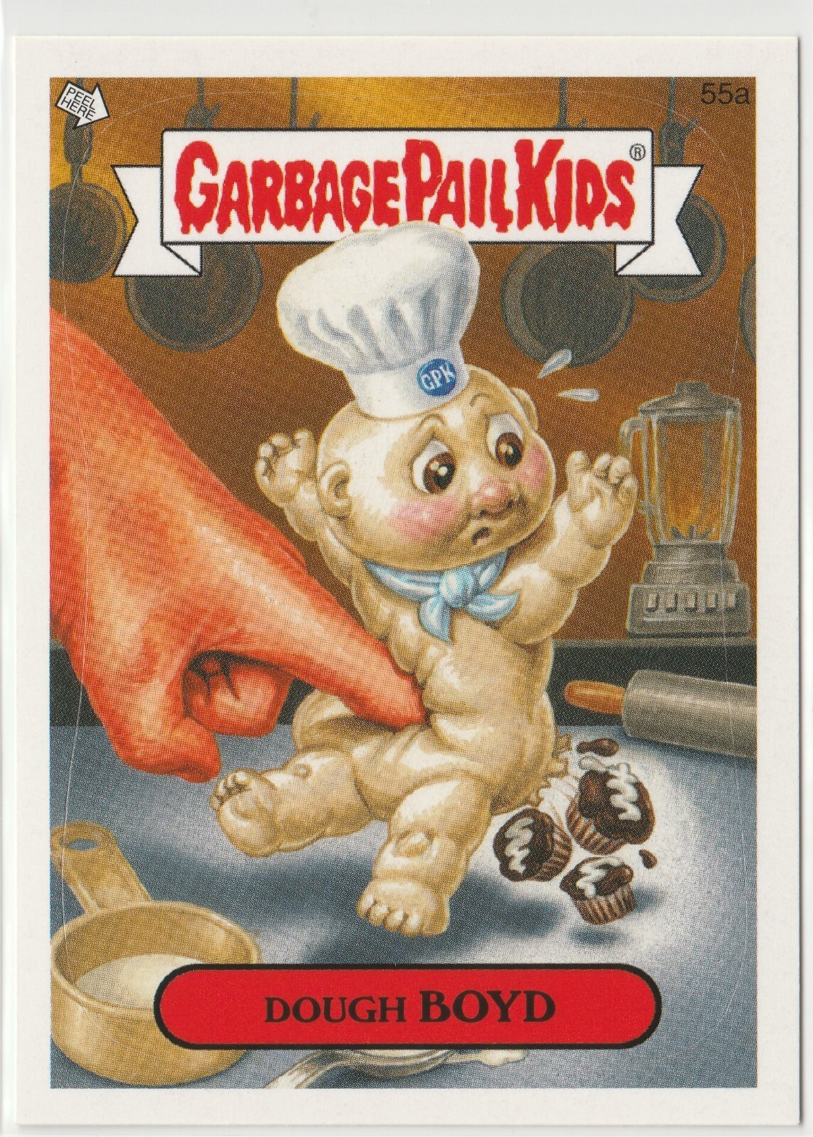 Dough Boyd #55a Garbage Pail Kids 2008 ANS7 GPK Series 7