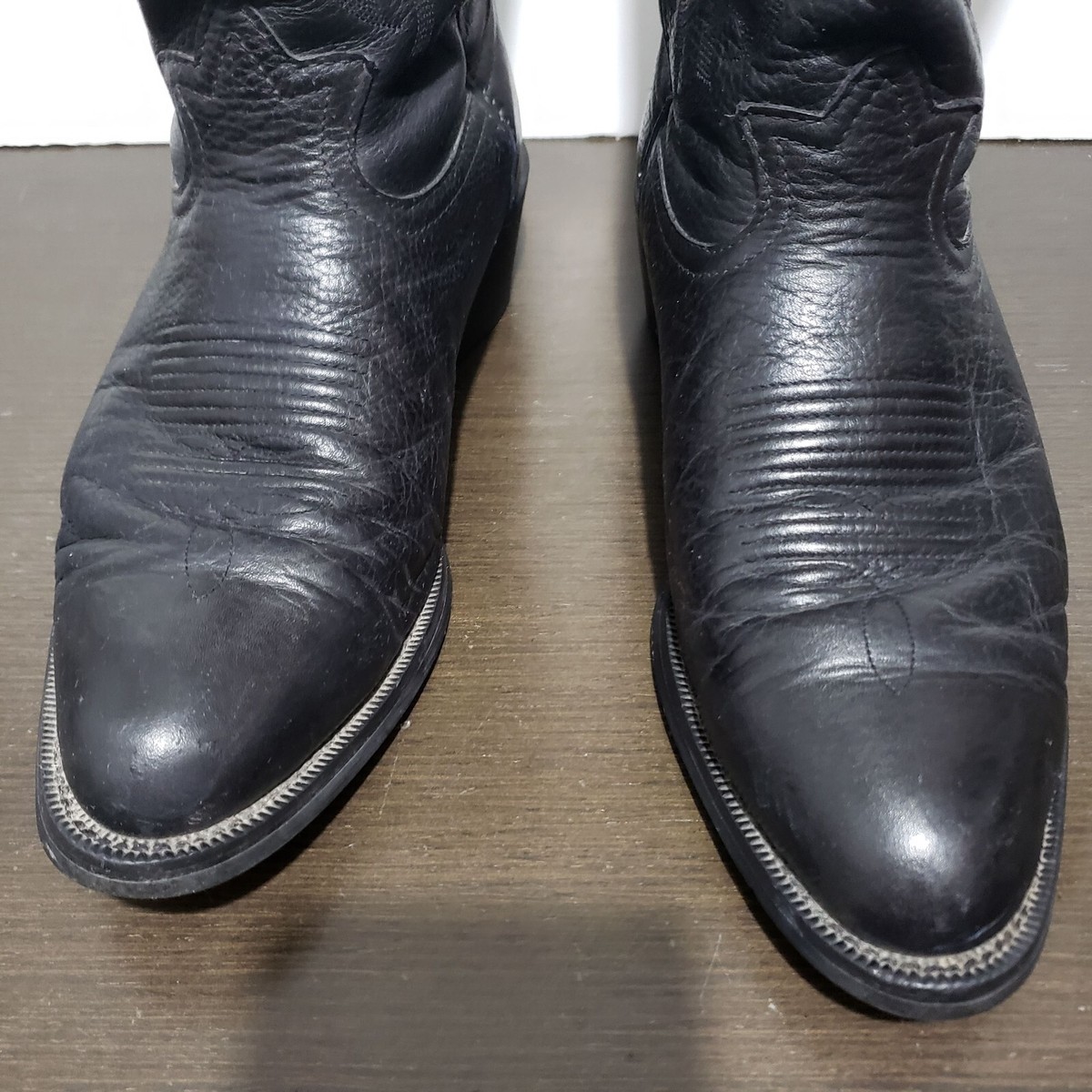 Tony Lama RR4002 Black Leather Men
